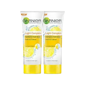 Garnier Skin Naturals Light Complete Facewash, 100 ml (Pack of 2)