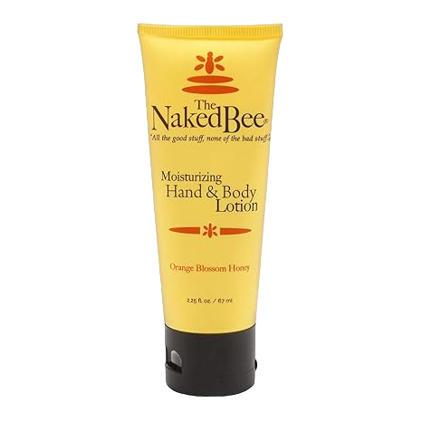 The Naked Bee Intensive Care Moisturizer, Orange and Honey Blossom Hand and Body Lotion for Women, 2.25 Ounce