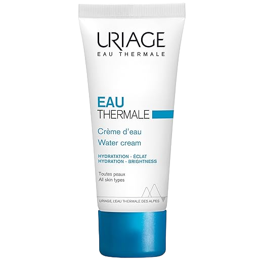 URIAGE Thermal Light Water Cream 1.35 fl.oz. | Hydrating Shea Butter Moisturizer Face Cream for Normal to Combination Skin | Daily Moisture and Comfort for 24hr | Facial Care for Deep Hydration